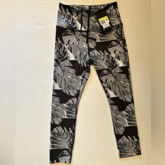 Nike Fast Crop Running Tight form fitting Leggings back zip pocket NWT Sz-S. U6 - Picture 2 of 12